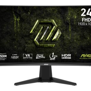 MSI MAG 245C X24 Gaming Monitor, 23.6, Y, LED