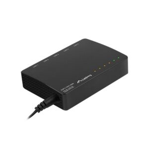 Lanberg switch dsp3-1005-60w 5x 1GB poe+ (4 port poe 30w/port max 60w) unmanaged desktop, Fixed Port, 5