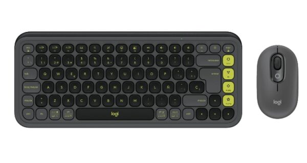 Logitech Pop Icon Combo - Graphite - US INT'L - BT - N/A - INTNL-973, Настолни компютри
