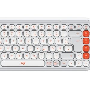 Logitech Pop Icon Combo - White - US INT'L - BT - N/A - INTNL-973, Настолни компютри