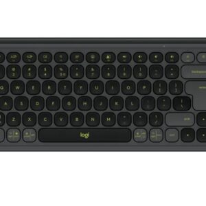 Logitech Pop Icon Keys - Grahite - US INT'L - BT - N/A - INTNL-973, Настолни компютри, N