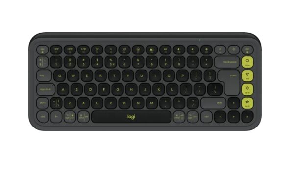 Logitech Pop Icon Keys - Grahite - US INT'L - BT - N/A - INTNL-973, Настолни компютри, N