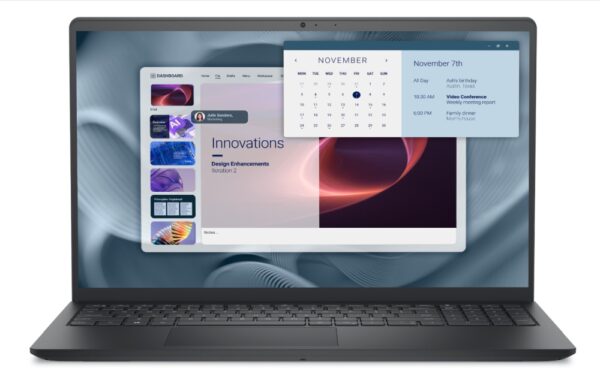 Dell Pro 15 Essential PV15250, Dell Pro 15, Intel Core i5-1334U 3.40 GHz, 12 MB cache, 16, 15.6