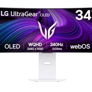 LG 34GX90SA-W, 34, Curved, 3440x1440, 0.03