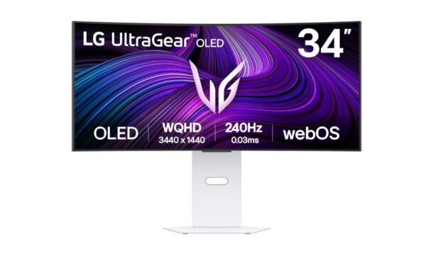 LG 34GX90SA-W, 34, Curved, 3440x1440, 0.03