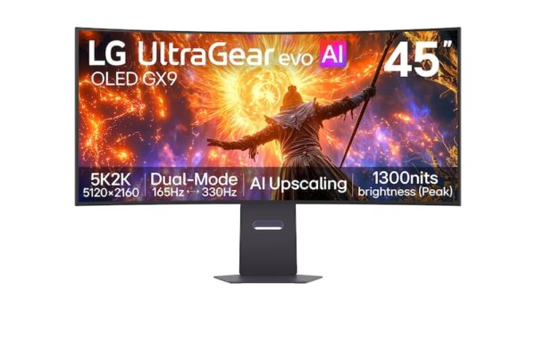 LG 45GX950B-B, 44.5, Curved, 5120x1440, 0.03