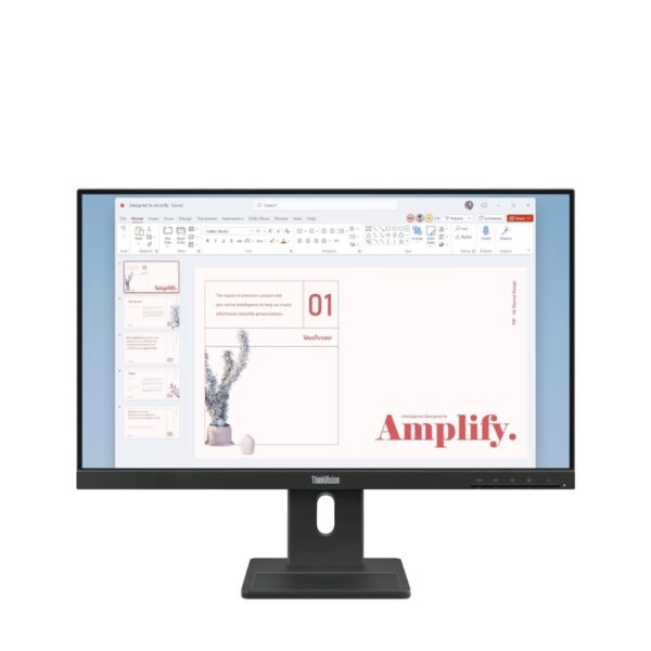 Lenovo ThinkVision E24-40 23.8" IPS, 23.8, Flat, 1920x1080