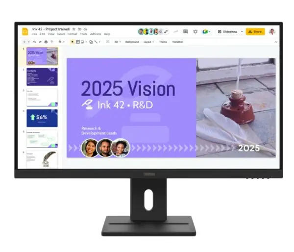 Lenovo ThinkVision E27Q-40 27" IPS, 27, Flat, 2560x1440
