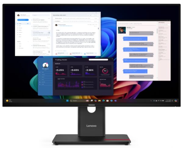 Lenovo ThinkVision T27ud-40 27" IPS WLED, 27, Flat, 3840x2160