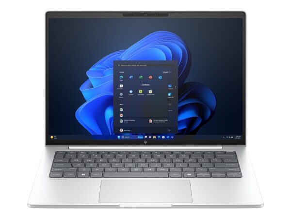 HP EliteBook 8 G1i AI 14" Glacier Silver, EliteBook, Intel Core Ultra 7 255U 2.00 GHz, 12 MB cache, 32, 1000, 14.0, N