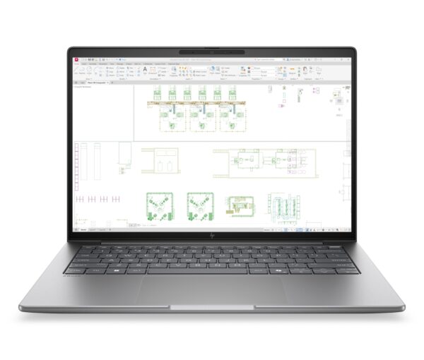 HP ZBook 8 G2i AI 14" Meteor Silver, ZBook, Intel Core Ultra 7 356H 1.50 GHz, 18 MB cache, 24, 1000, 1920x1200