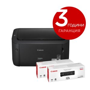 Canon i-SENSYS LBP6030B + 2x Canon CRG-725, 5000, A4, N