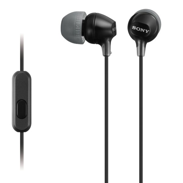 Sony Headset MDR-EX15AP black, In-ear