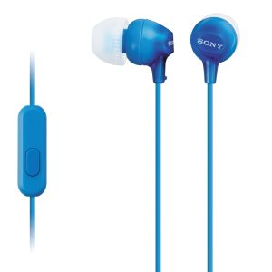 Sony Headset MDR-EX15AP blue, In-ear